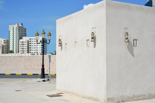 Arab Street in the old part of Sharjah, UAE