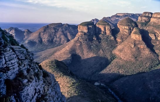 Three Rondavels, Blyde River Canyon, Mpumalanga, South Africa, Africa