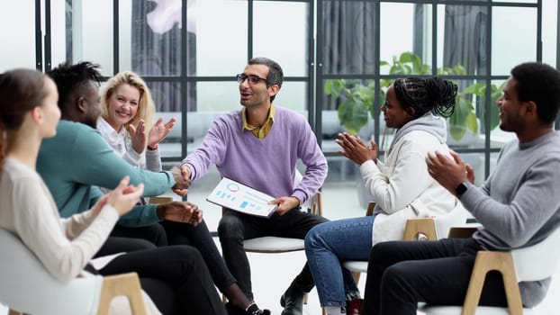 Executive Team Listening to Contrary Views from Colleague