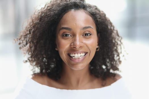 Portrait of a young African American woman