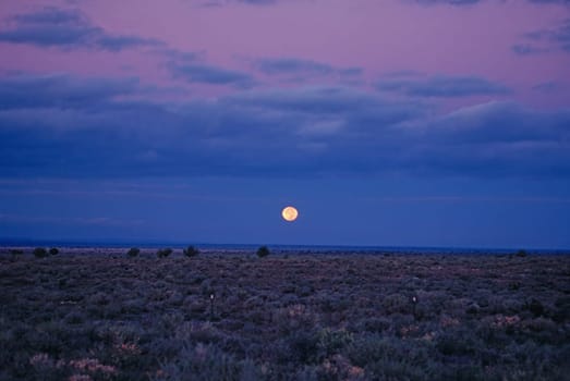 Moonrise , Arizona