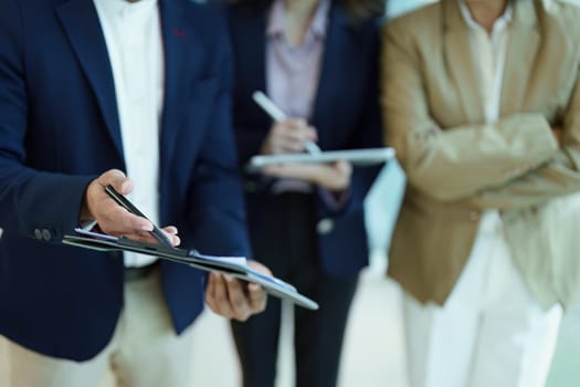 Asian entrepreneurs and business people meeting in a conference room in business planning, financial budget and investment risk assessment to analyze customer groups to increase company growth.