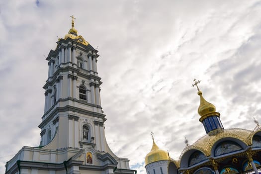 View from Pochaev Lavra to Pochaev, a city in western Ukraine.