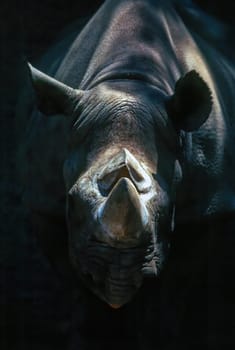 Close up of a Rhinoceros