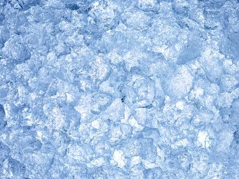 close up of ice