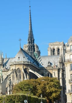 Notre-Dame de Paris Our Lady of Paris Famouse Catholic cathedral in Paris, France