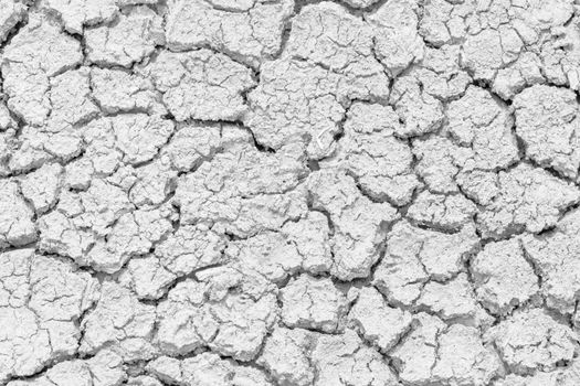 Soil texture background crack pattern for design.