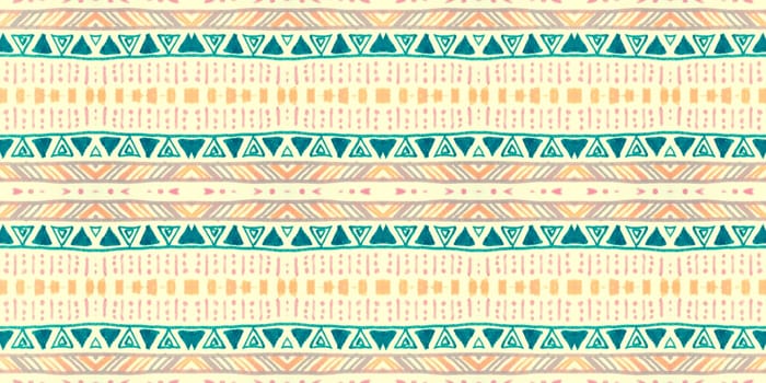 Maya seamless pattern. Art indian ornament. Geometric tribal illustration. Traditional american african texture. Peru textile design. Hand drawn aztec print. Maya seamless background.