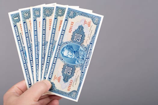 Old Brazilian money - Cruzeiros a business background