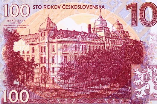 Bratislava - Ministry of the Plenipotentiary for the Administration of Slovakia from money