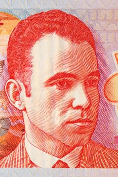 Ludovit Fulla a portrait from Slovak money - koruna