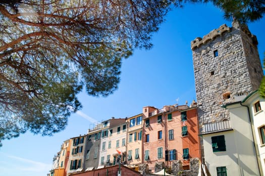 Photographic documentation of the small colorful village of Portovenere Liguria Italy