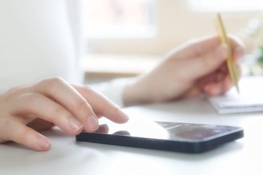 Bank, coins and mobile in tax files for financial year or consulting at work desk or at home. Economy, money and accountant working on corporate documents and administration for management. financial