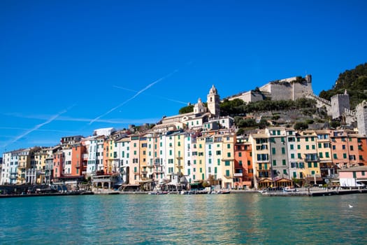 Photographic documentation of the seaside village of Portovenere Liguria Italy 