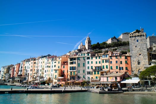 Photographic documentation of the seaside village of Portovenere Liguria Italy 