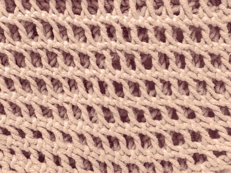 Beige Texture Knitted Fabric. Nordic Linen Embroidery. Organic Cotton Thread. Vintage Handmade Jumper. Jacquard Knitting. Winter Wool Textile. Knitwear Weave Background. Woven Fabrics.