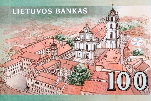 Vilnius University from Lithuanian money