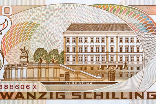Vienna's Albertina Museum from Austrian money