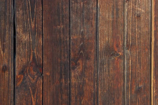 Dark brown board. Old wood background texture Contrasting textured wood background