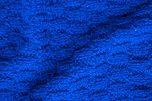Closeup Knitting Texture. Organic Wool Pullover. Jacquard Winter Fabric. Knitted Background. Soft Thread. Scandinavian Xmas Cloth. Macro Carpet Material. Structure Knitted Texture.