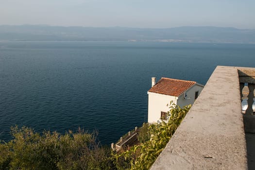 Panorama of the Vrbnik bay