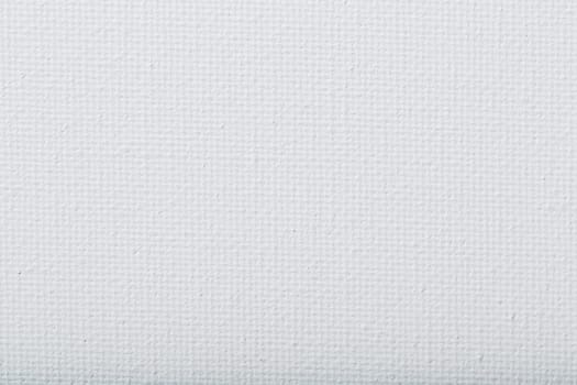 Texture of a white canvas for drawing in full screen, top view