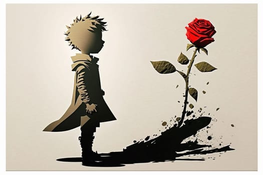 The Little Prince. Antoine Marie Roger de Saint Exupery. A timeless classic, a book, a story, for children and adults.