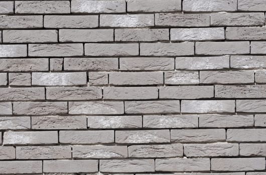 Gray new stone wall, background, texture. Old gray brick wall texture background. High quality photo