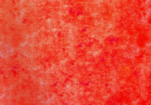 Red texture with white blurry spots. Background for design with copy space.