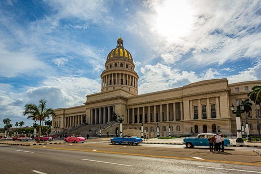 El Capitolio, or the National Capitol Building (Capitolio Nacional de La Habana), is one of the most visited sites in Havana, capital of Cuba