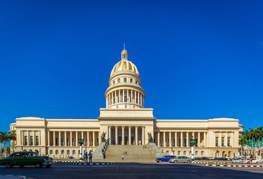 El Capitolio, or the National Capitol Building (Capitolio Nacional de La Habana), is one of the most visited sites in Havana, capital of Cuba