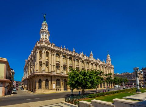 Gran Teatro de La Habana is a theater in Havana, Cuba, home to the Cuban National Ballet