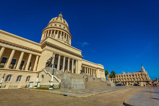 El Capitolio, or the National Capitol Building (Capitolio Nacional de La Habana), is one of the most visited sites in Havana, capital of Cuba