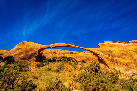 Landscape Arch in Devil's Garden, Arches National Park, Utah