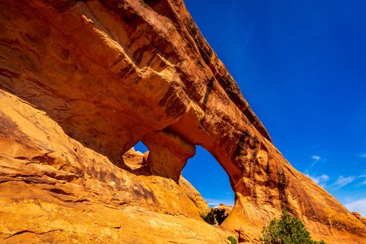 Partition Arch in Devil's Garden, Arches National Park, Utah