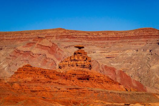 Mexican Hat Rock Formation is the curiously sombrero-shaped rock in southern Utah.