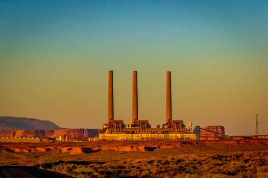 Navajo Generating Station is a coal-fired power plant located on the Navajo Nation, near Page, Arizona