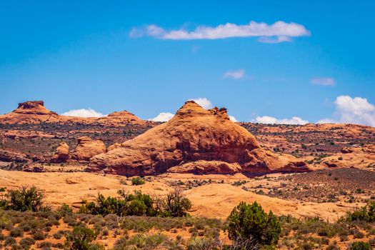 Petrified Dunes in Arches National Park, Utah