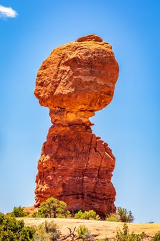 Balanced Rock in Arches National Park, Utah