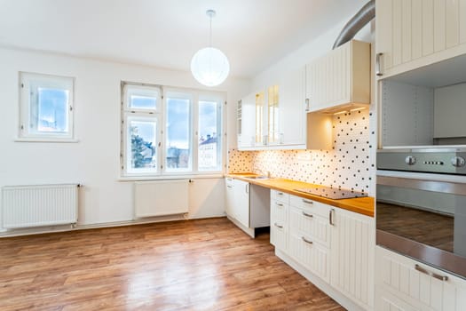 living room with kitchenette. High quality photo