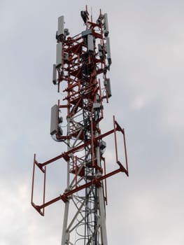 communications tower for tv and mobile phone signals
