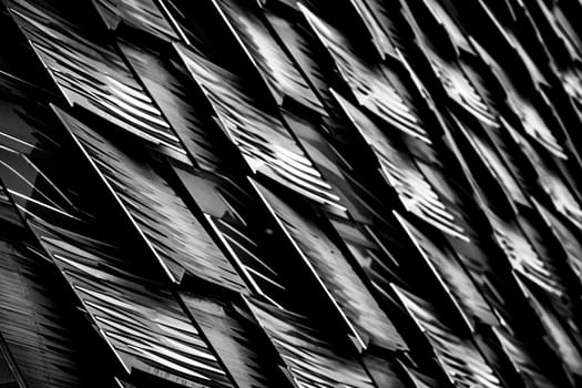 Abstract patterns monochrome background. High resolution black and white image.