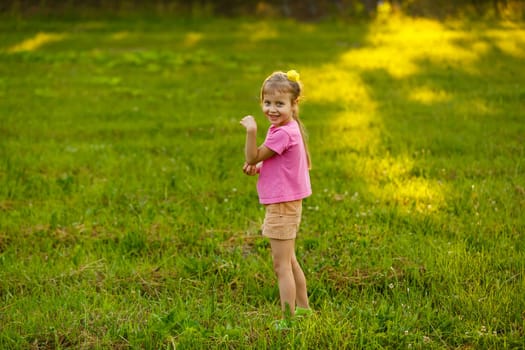 from little girl outdoor rice field.