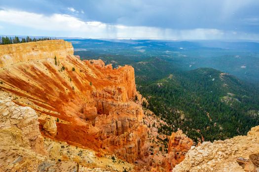 Hoodoos viewed from Yovimpa Point in Bryce Canyon National Park, Utah