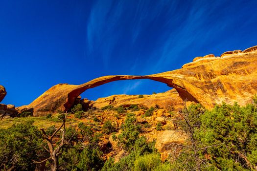 Landscape Arch in Devil's Garden, Arches National Park, Utah