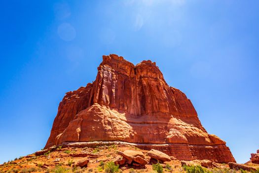 Courthouse Towers in Arches National Park, Utah