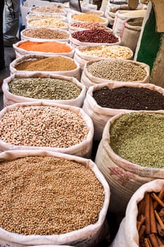 Souq al Turk. The big Market of Tripoli, Libya, Africa