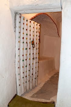 the ancient white city of Ghadames, Libya, Africa