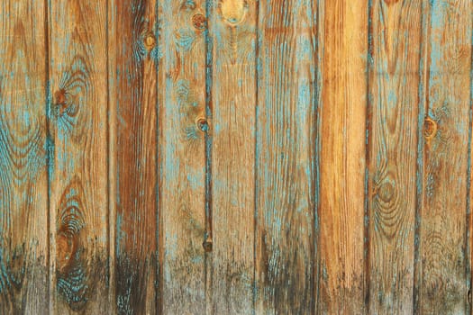 vintage wood background texture with knots and nail holes and old paint