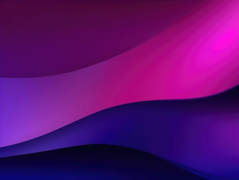 Abstract purple waves background. Generative AI.